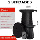 Banco Retrátil Portátil Com Alça - Bolça Banco Colorida