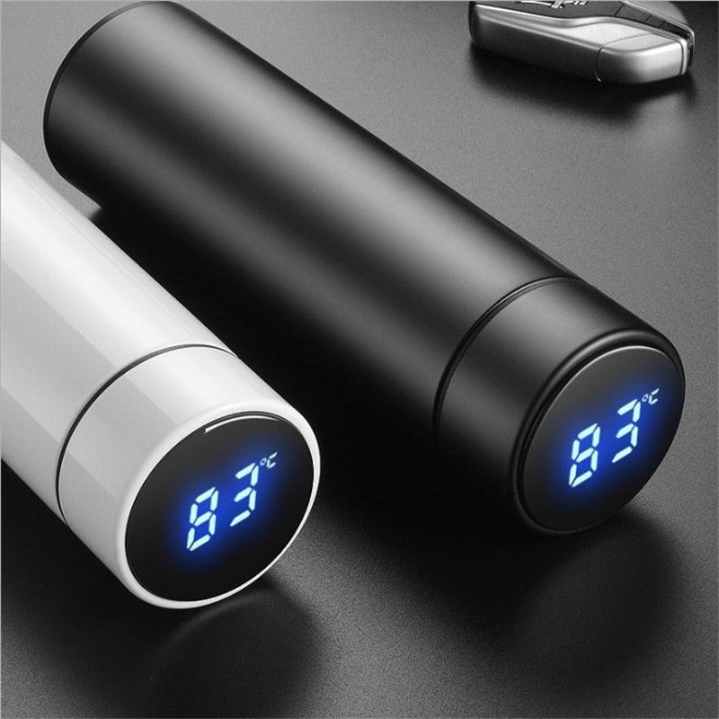 Garrafa Térmica 500ML Com Led Inox