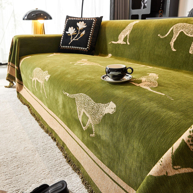 Safari Elegance Anti-Pilling Sofa / Couch Cover