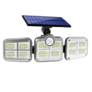 Refletor Led Solar Com 3 Cabeças 800W
