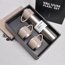 Garrafa De Aço Inox Com Caneca