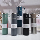 Garrafa De Aço Inox Com Caneca