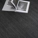 Tapete Easy Clean Preto Meia-Noite Antiderramamentos Minimalista para Sala de Esta