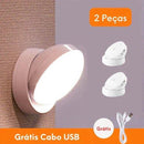 Luminária de Parede Externa com Sensor de Presença